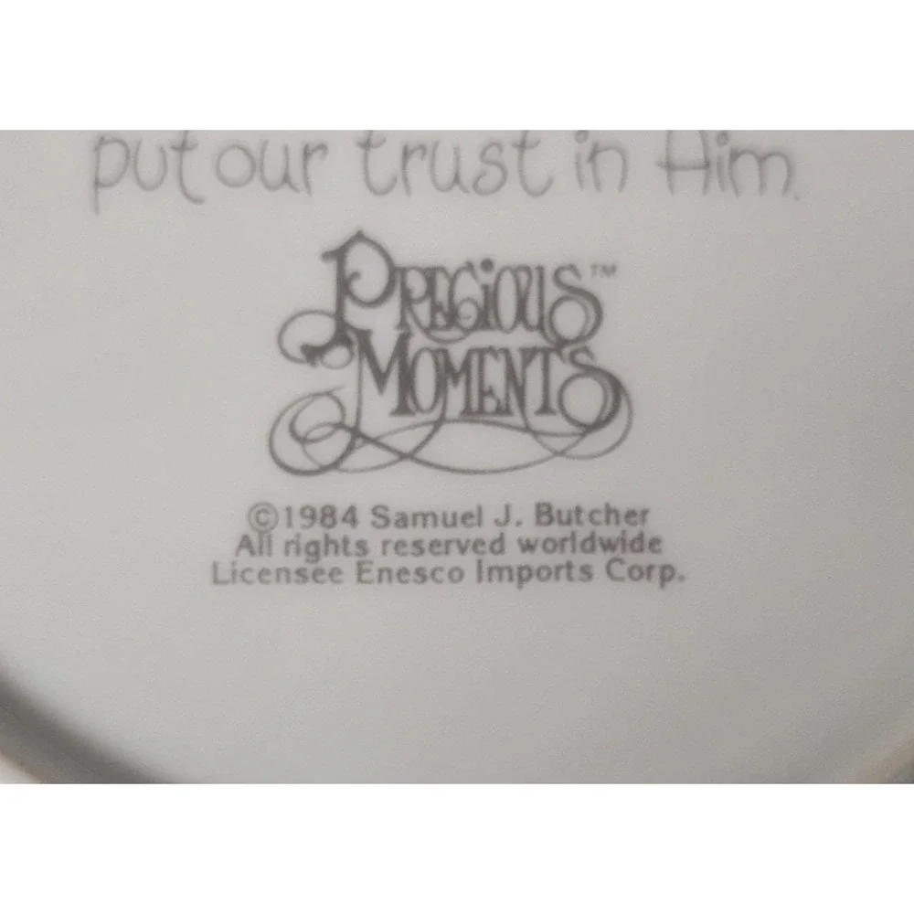 Precious Moments Collector Plate 